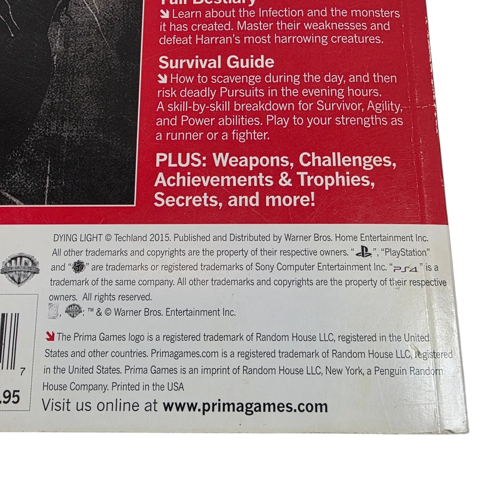 Dying Light Official Strategy Guide Prima Games